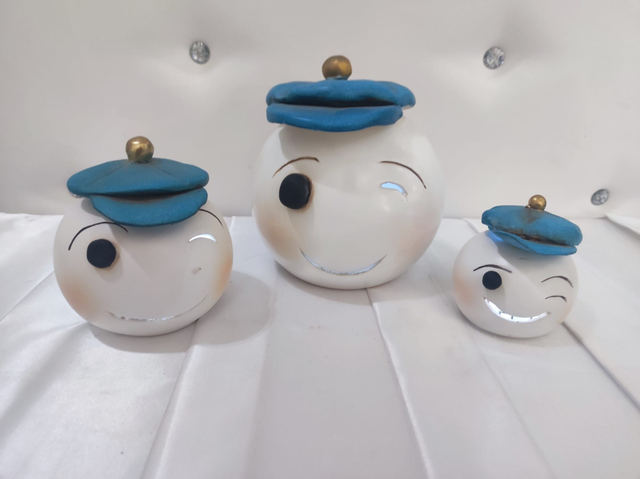 Scugnizzo led in ceramica 