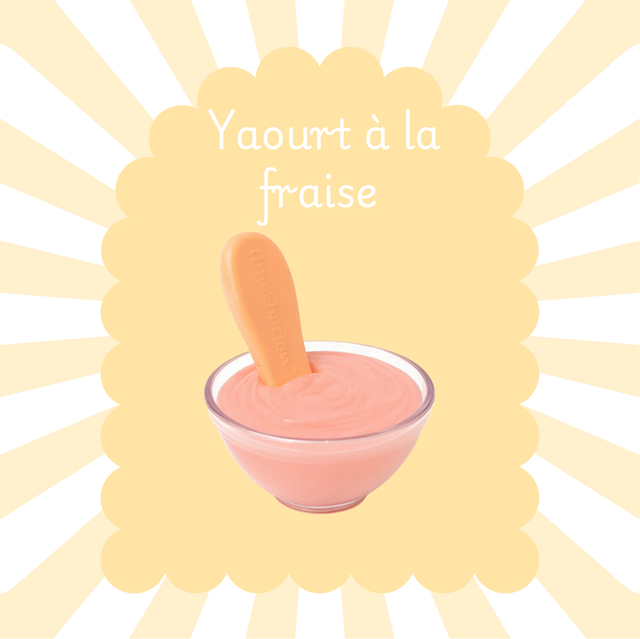 ( pré commande) Pot magique Tiny tummies - Yaourt à la fraise