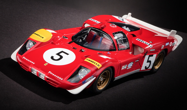 Ferrari 512 S Long Tail #5 Le Mans 1970 J. Ickx / P. Schetty CMR 1:18
