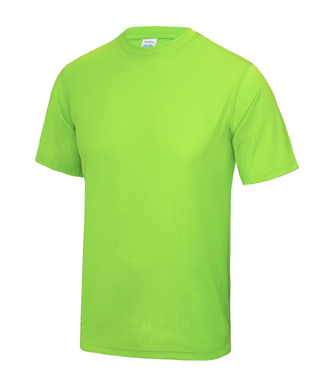 Custom Adult Just Cool T Shirt Electric Green