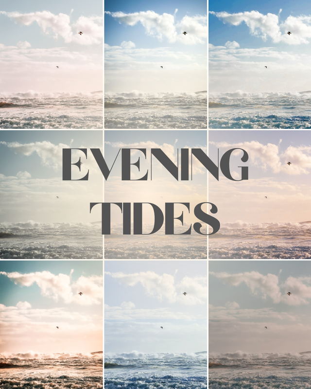 CAPE TOWN COLLECTION "EVENING TIDES" - 1 Preset (9 Styles) – Mein Look für deine Fotos