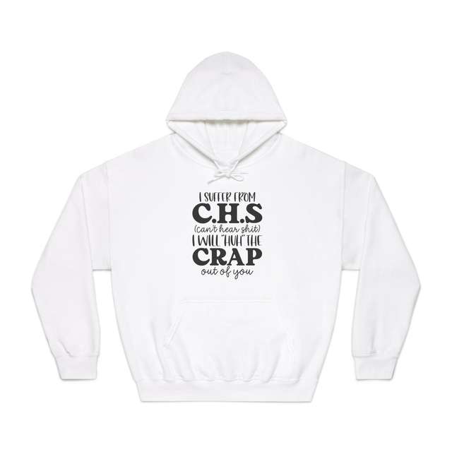 CAN'T HEAR SH*T HOODIE - Adroit Clothing