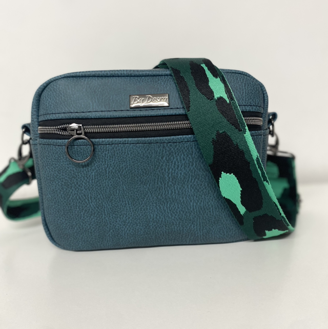 Dark green crossbody bag 