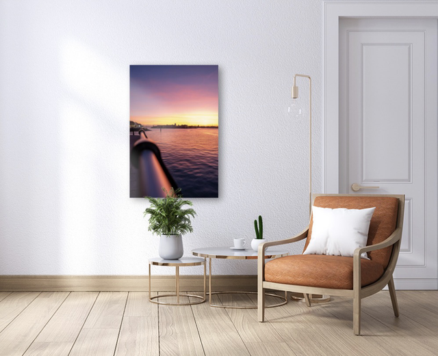 Gosport + Old Portsmouth Sunset Portrait