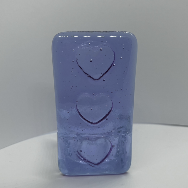 Embossed Hearts Tealight Holder