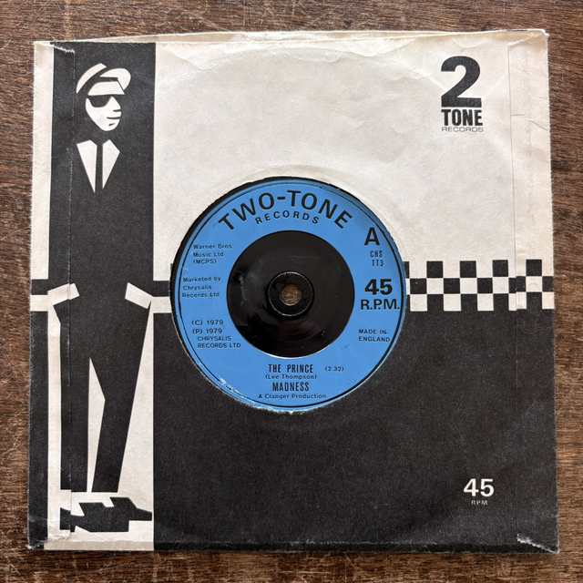 Madness The Prince UK 7 Inch Vinyl Record 2 Tone TT3 Blue Label