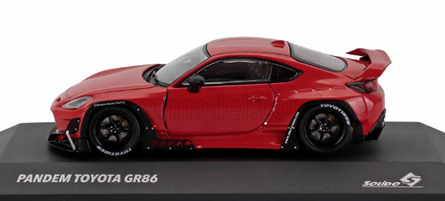 Toyota GR86 Pandem rot Solido 1:43