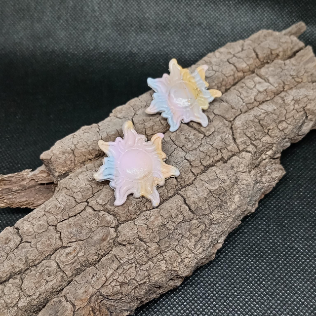 Boucle d'oreille "sun" 