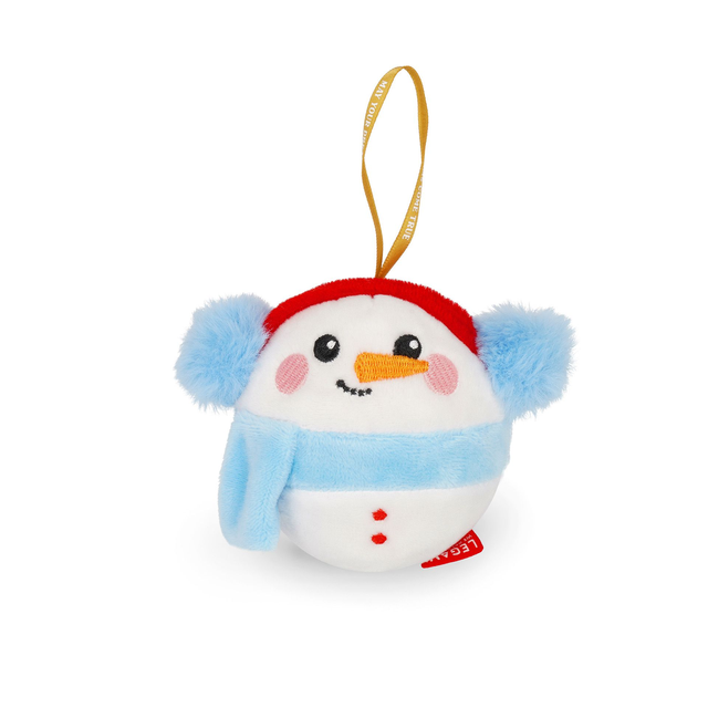 Decorazione Natalizia in Peluche Oh-Oh-Ohrnaments - Snowman