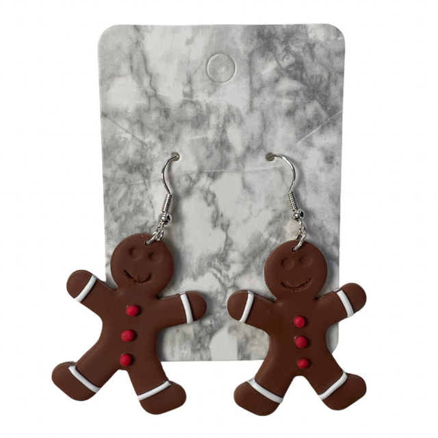 Gingerbread earrings