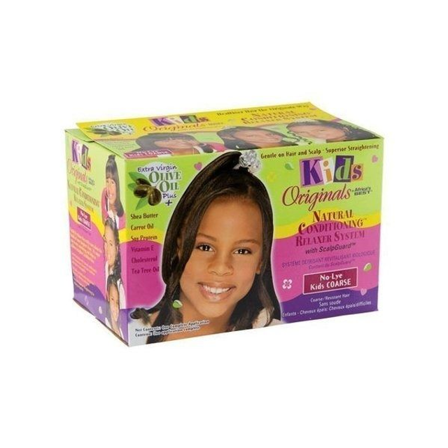 Africa's Best Kids Organics Natural Conditioning Relaxer System With Scalpguard (Coarse Kit)