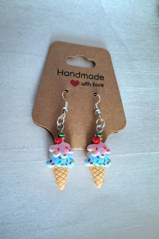 Dreamy Ice Cream Earrings 