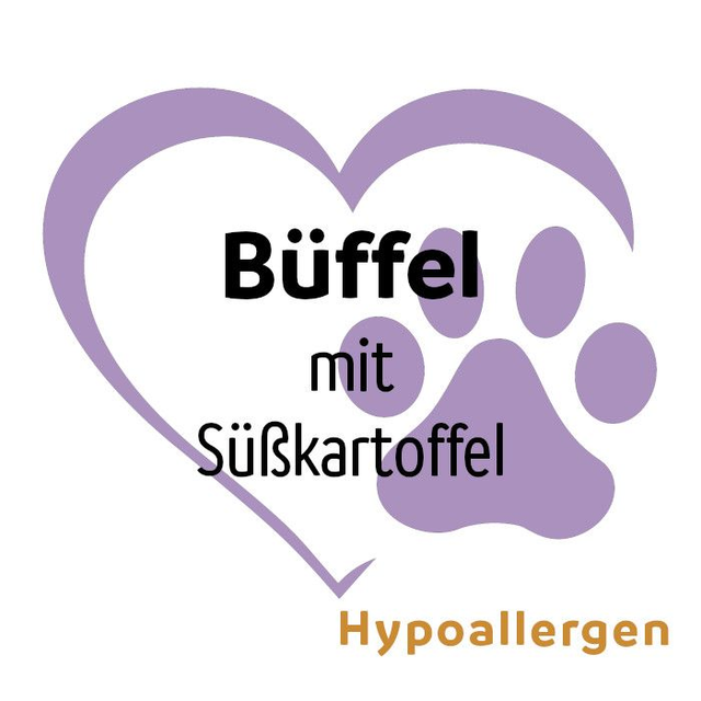 Dose Büffel mit Süßkartoffel