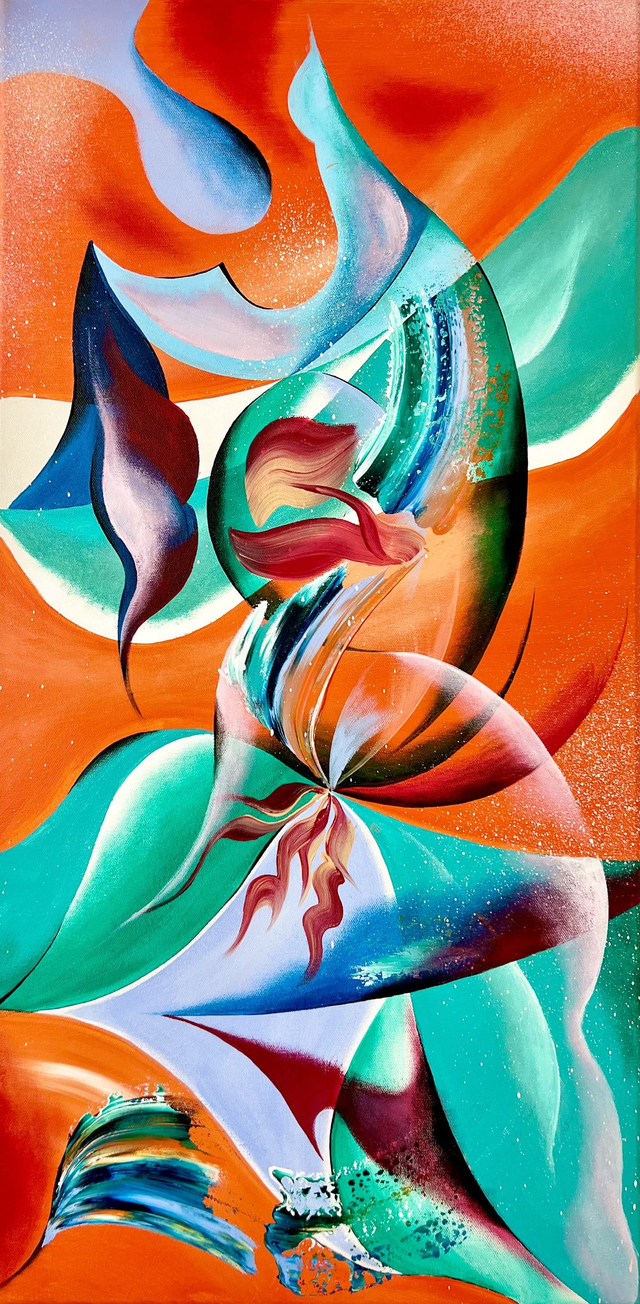 Rhapsodie Orange Turquoise