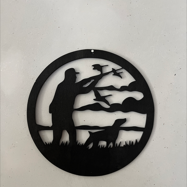 Le chasseur et son chien 