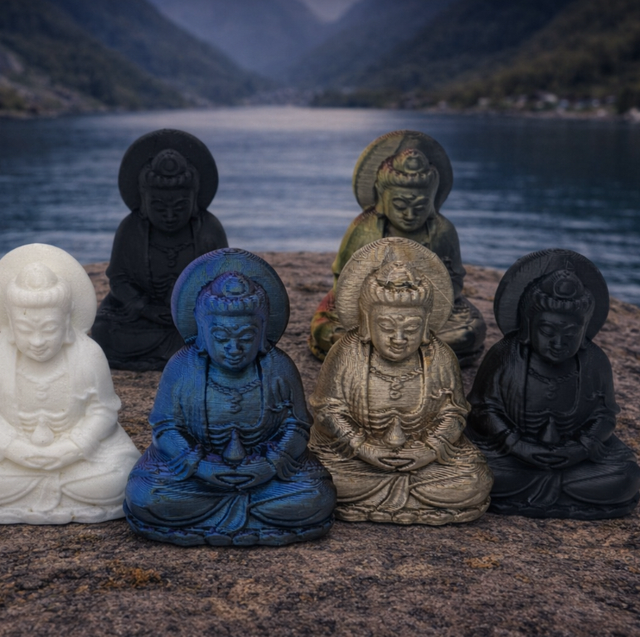 Mini Lucky Buddha (random colour)