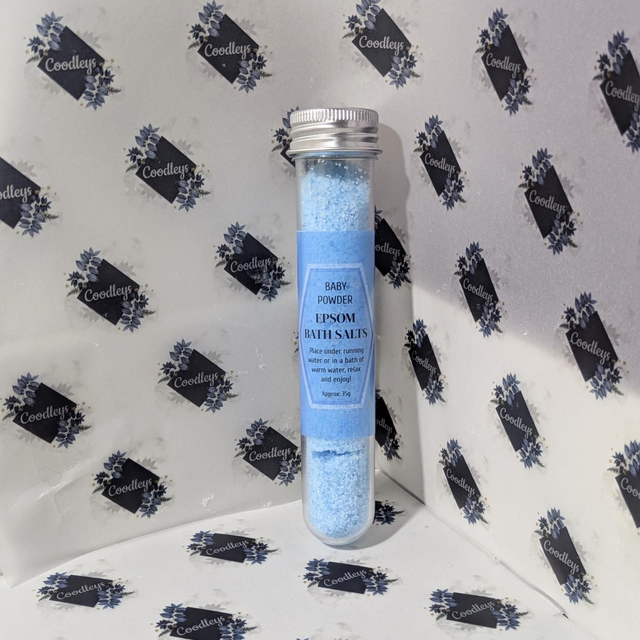 Epsom Bath Salts - Baby Powder
