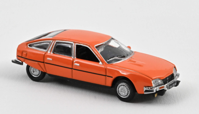 Citroen CX 2400 Orange 1977 Norev 1:87