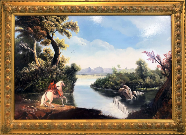 Copia da Thomas Khole (HRS) olio su tela 80 x 120 cm. (Daniele Poltronieri)