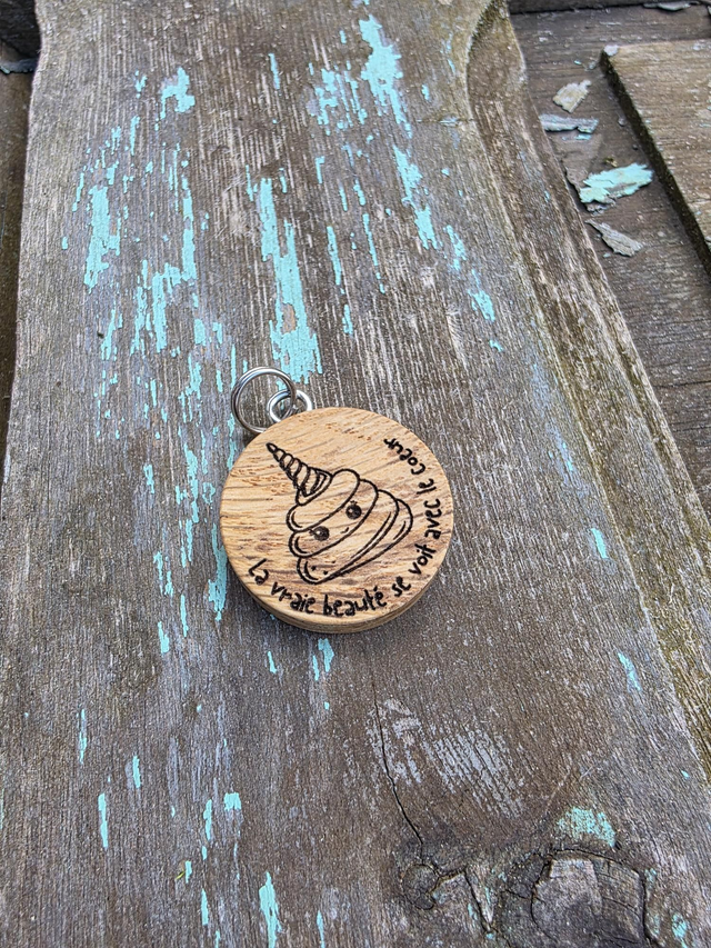 Pendentif Crotte Licorne 