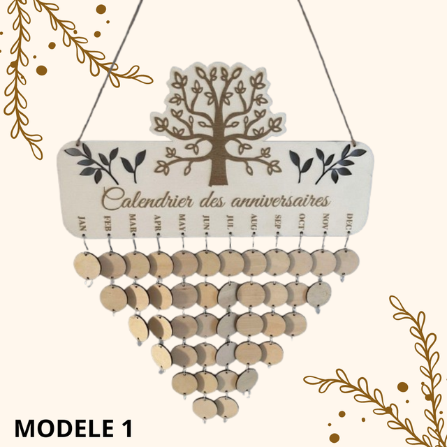 Calendrier anniversaires