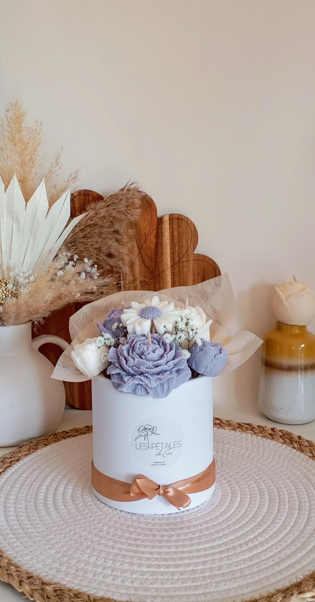 Bouquet de bougies &quot;Lilas&quot;