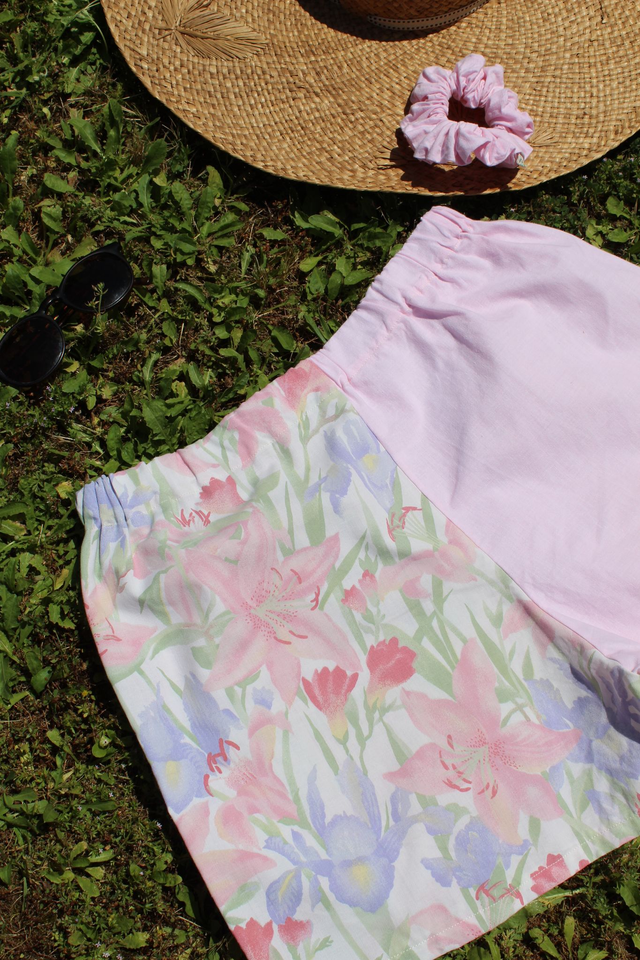 Short bicolore Lys - Taille 1 & 2