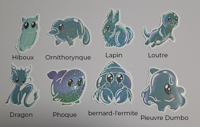 Anibubulles stickers