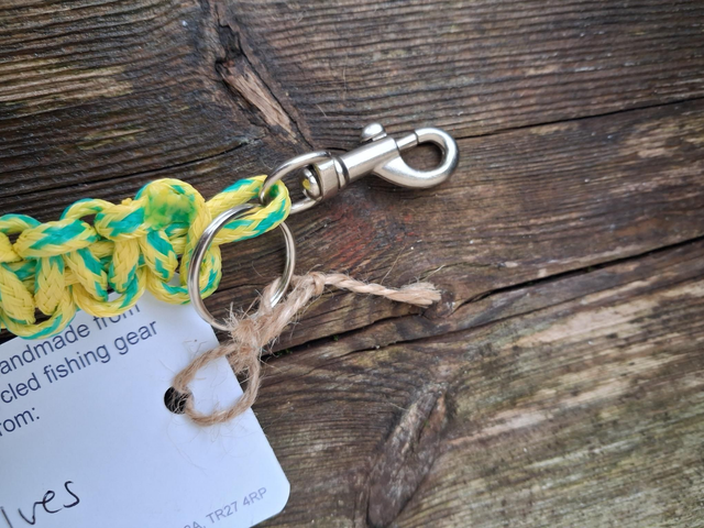Float Key Ring - Float and rope from St Ives