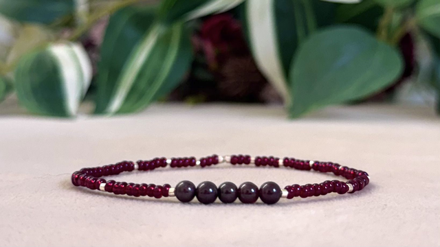 Bracelet | Grenat - Éléments 2