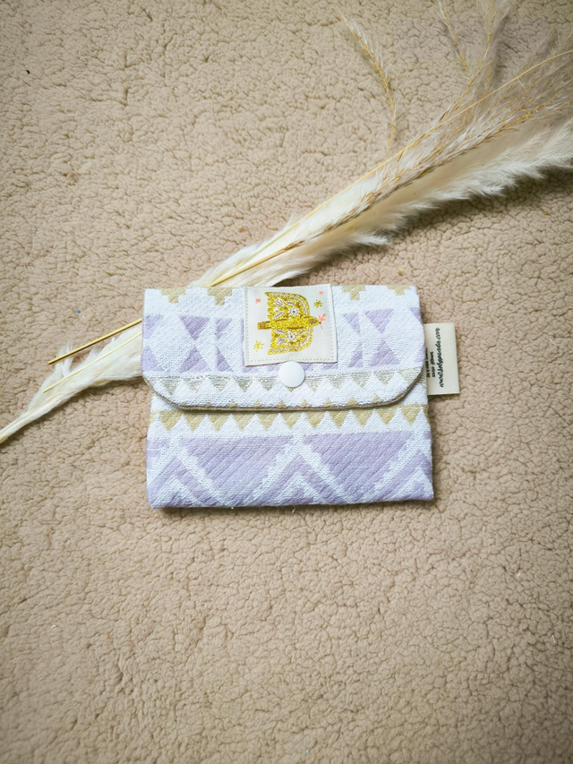 Porte-monnaie jacquard