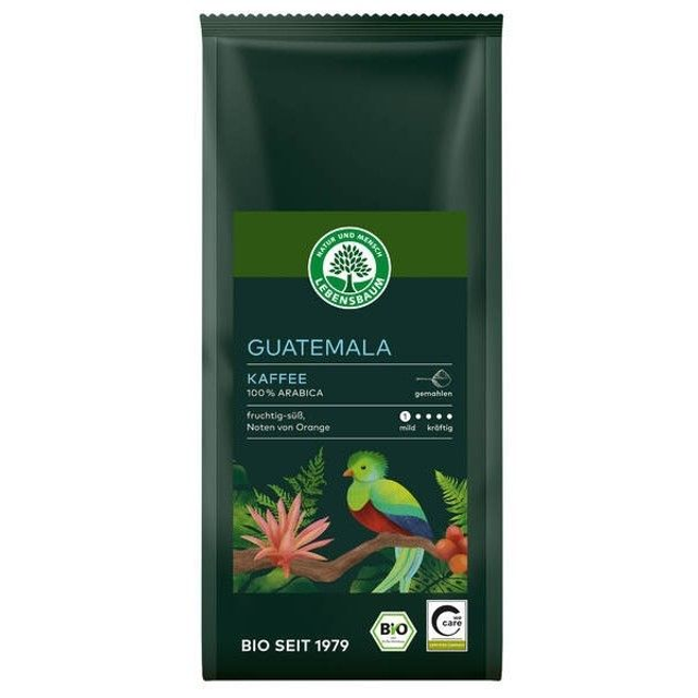 Lebensbaum Mexiko Plantagen Kaffee gemahlen 250g Packung