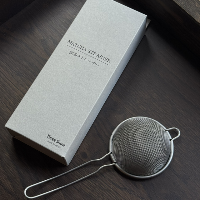 Matcha strainer (sift)
