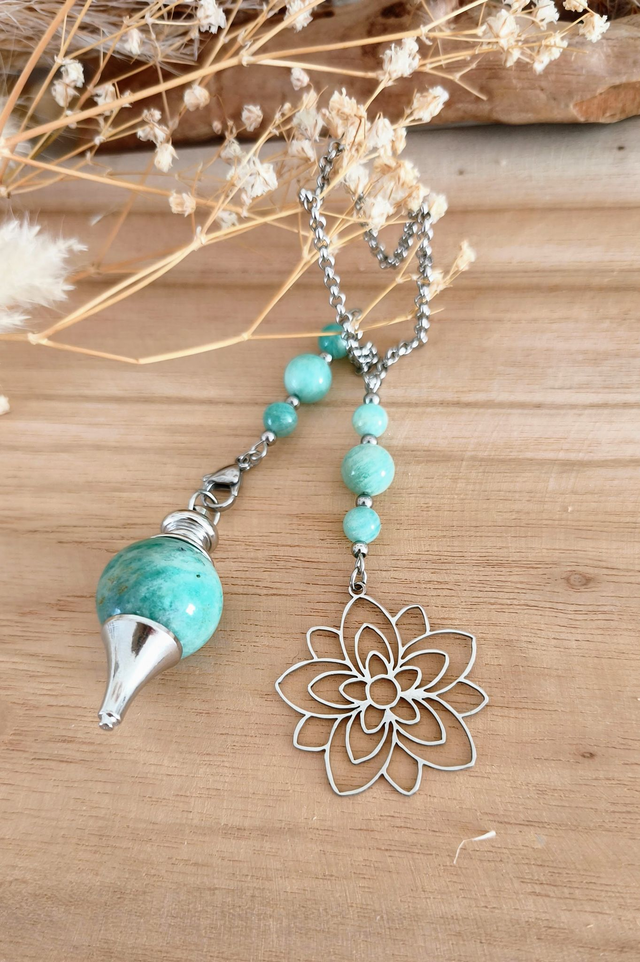 Pendule Divinatoire Amazonite