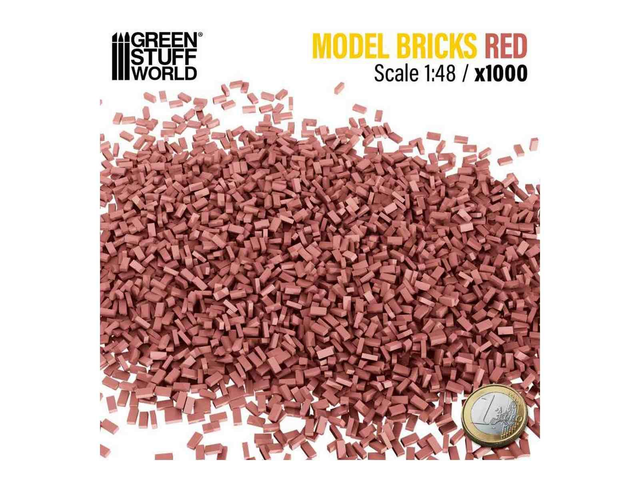 1000 briques rouges 1/48 GSW 9208