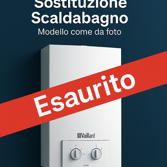 Fornitura e sostituzione scaldabagno vaillant 