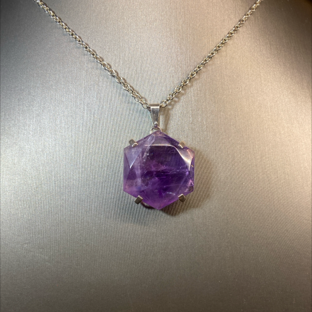 Brazilian Amethyst Pendant 