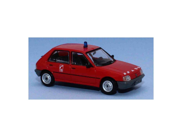 Peugeot 205 GE, 5 portes, pompiers 18 REE CB-154 H0