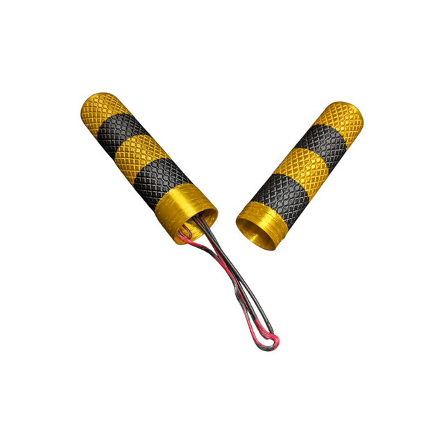 Gold and Black String Tube ©