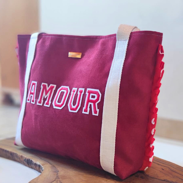 🌸Sac cabas Amour Rouge 🌸