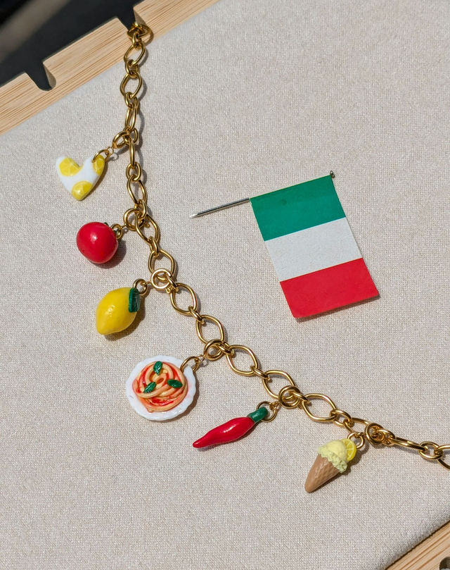 Collier Italie - charms interchangeables
