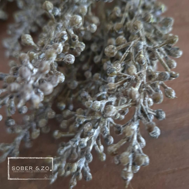 Dadeltak kunst S, donkergroen