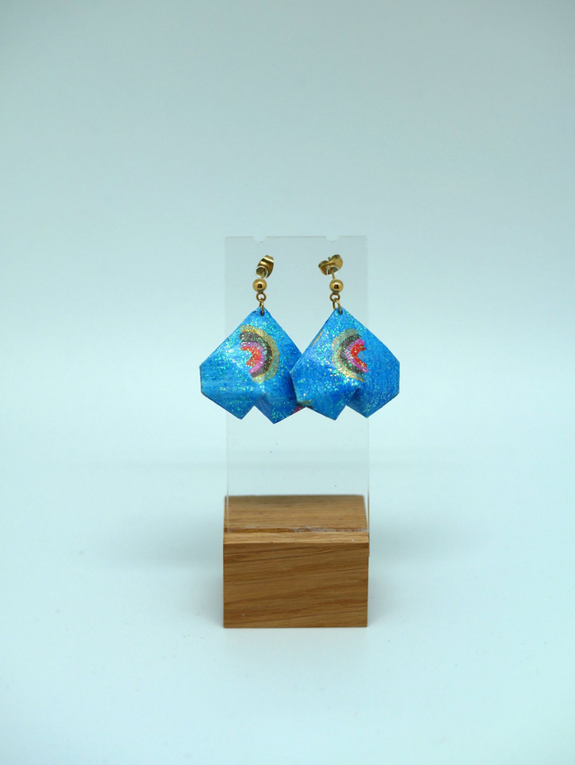 Chavire ciel bleu pailleté