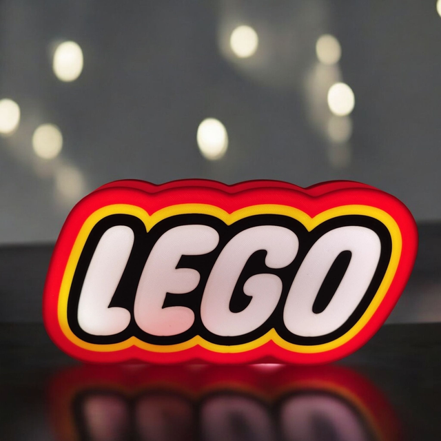 Lampe 3D LEGO LED - Pour les vrais fans de briques ! 