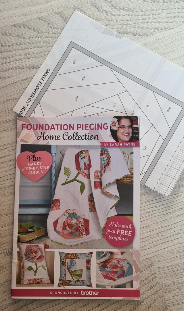 Quilting instruction booklet and template