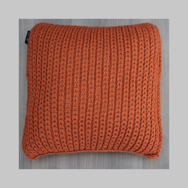 BASIC TRICOT cuscino CM. 40X40 col. arancio