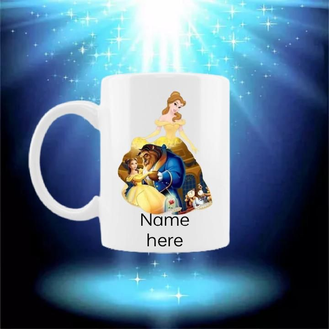 Beauty An The Beast Mug With Free Personalised Name