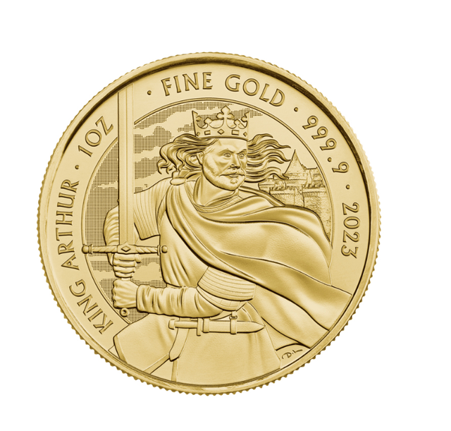 King Arthur 1oz Gold Bullion Coin
