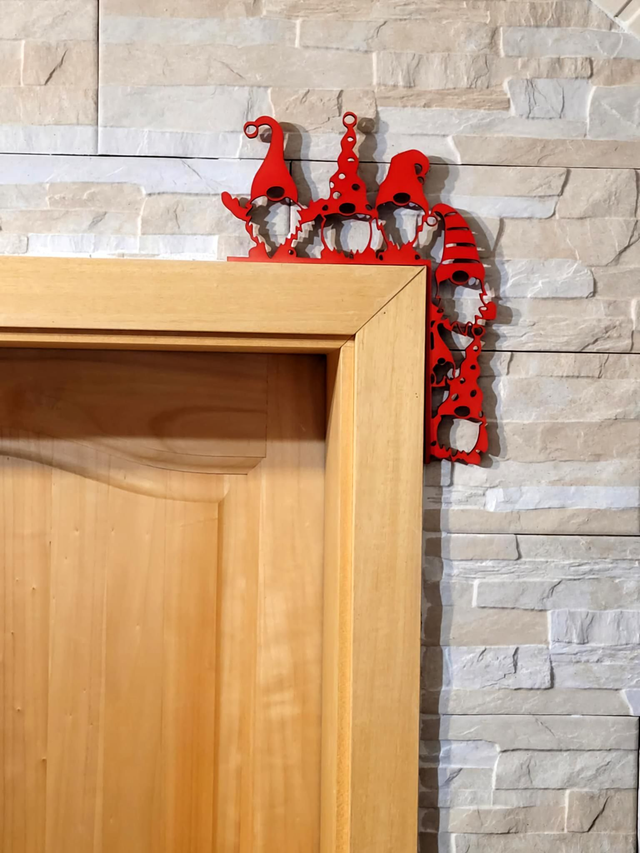 Décoration de coin de porte Gnomes