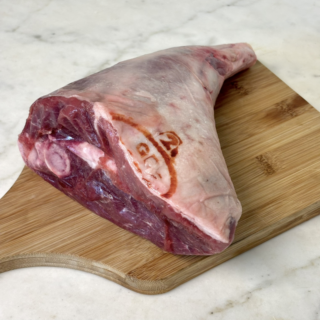 Rare Breed Leg of Lamb on the Bone